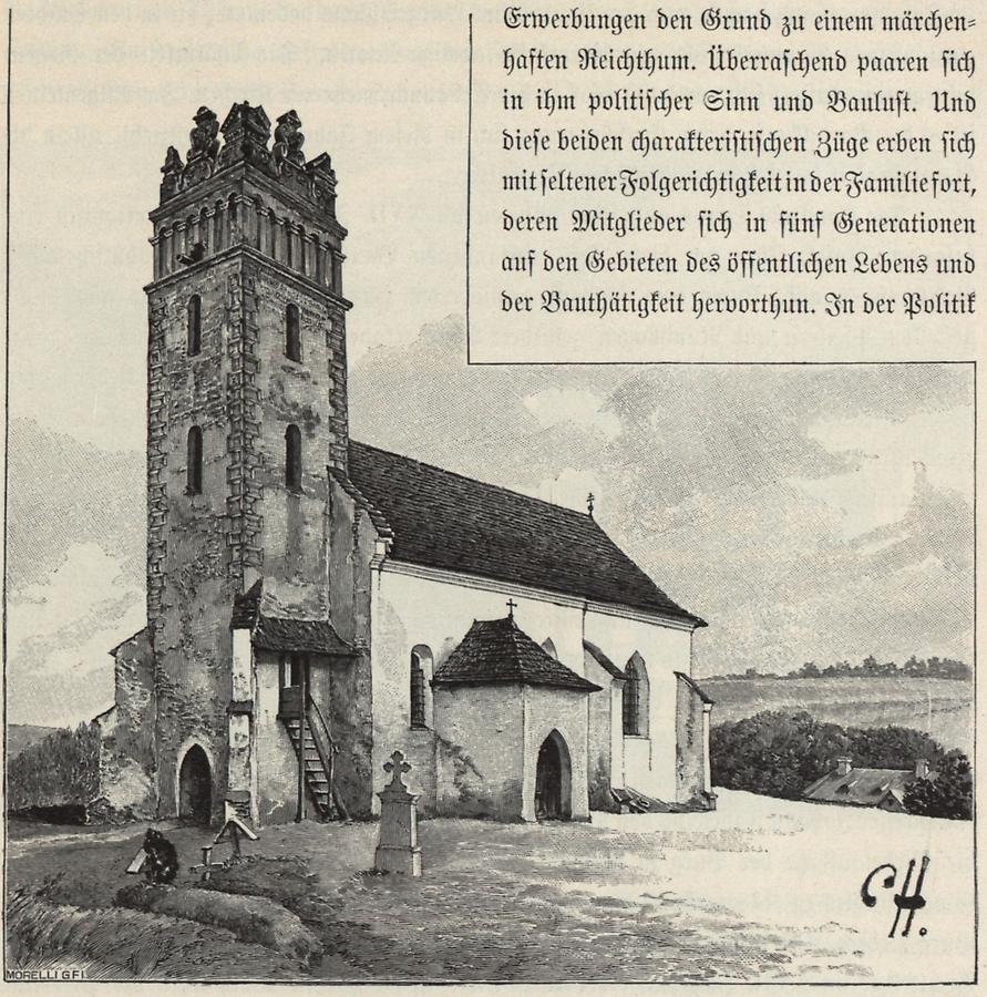 Illustration Kirche zu Szinye