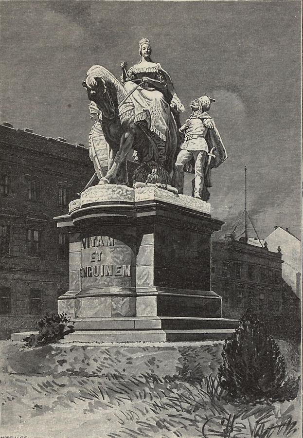 Illustration Preßburger Krönungsdenkmal