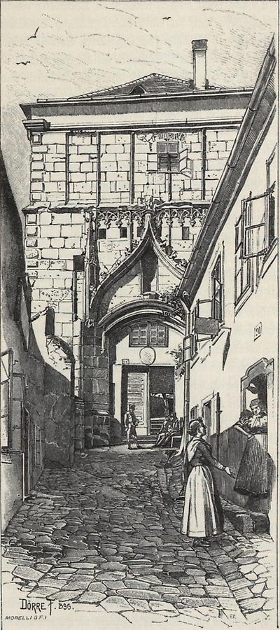 Illustration Prunktor in Preßburg