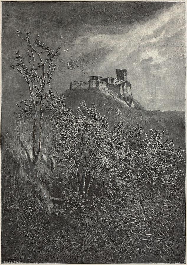 Illustration Burg Temetveny