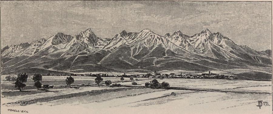 Illustration Hohe Tatra