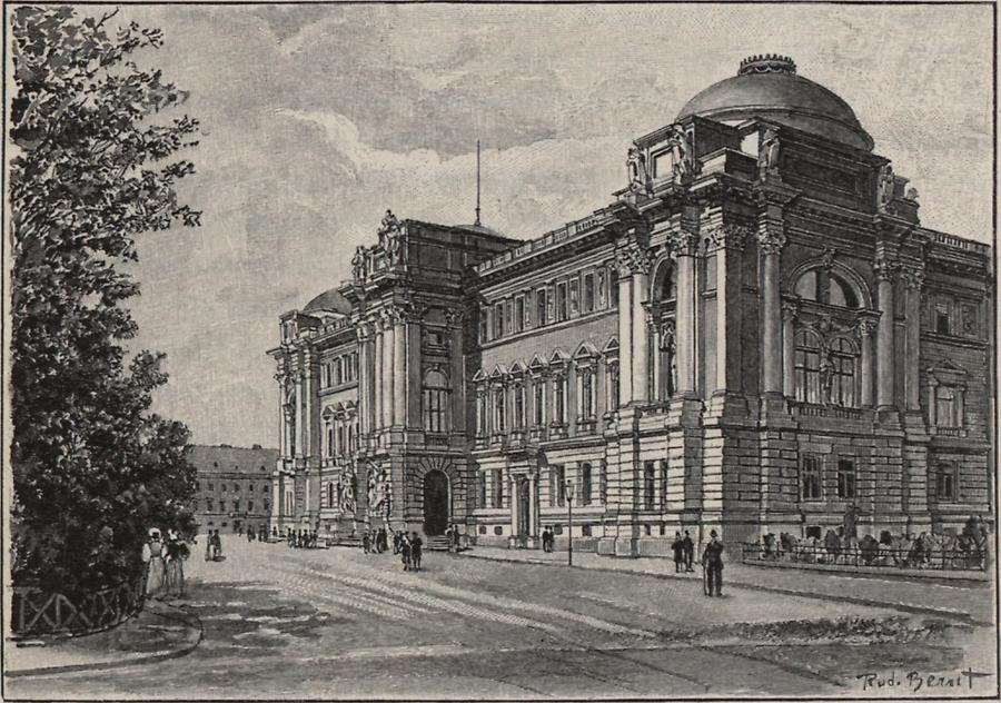 Illustration Landtagsgebäude in Lemberg