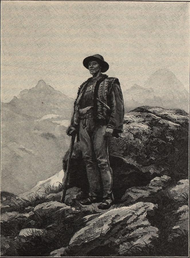 Illustration Hirte in der Tatra