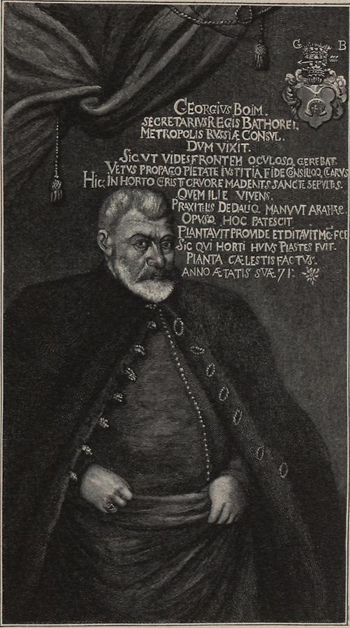 Illustration Stadtkonsul Georg Boim