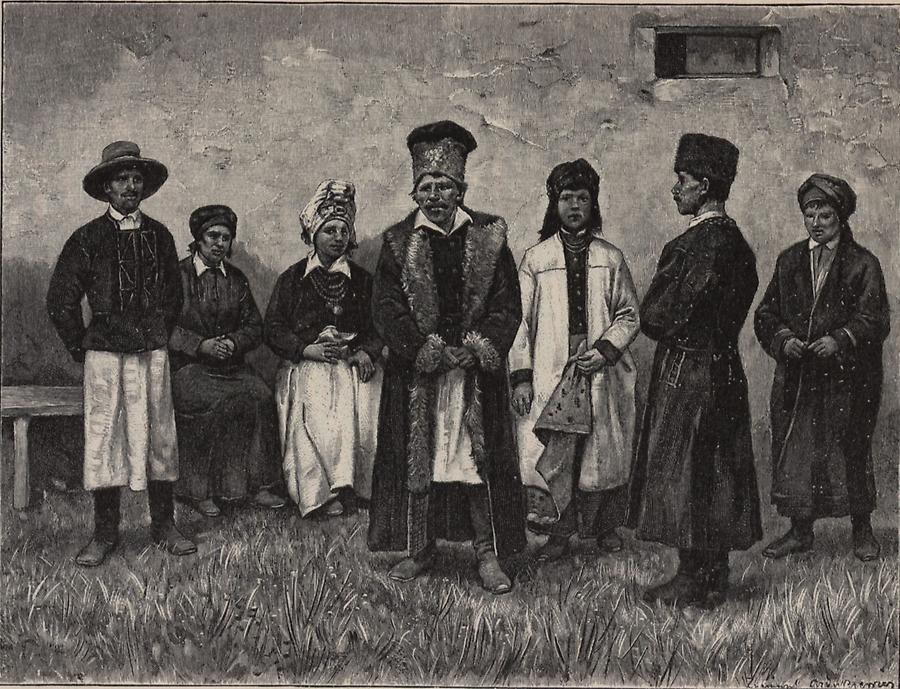 Illustration Volksgruppe aus Uhnow-Rawa-Poddubce