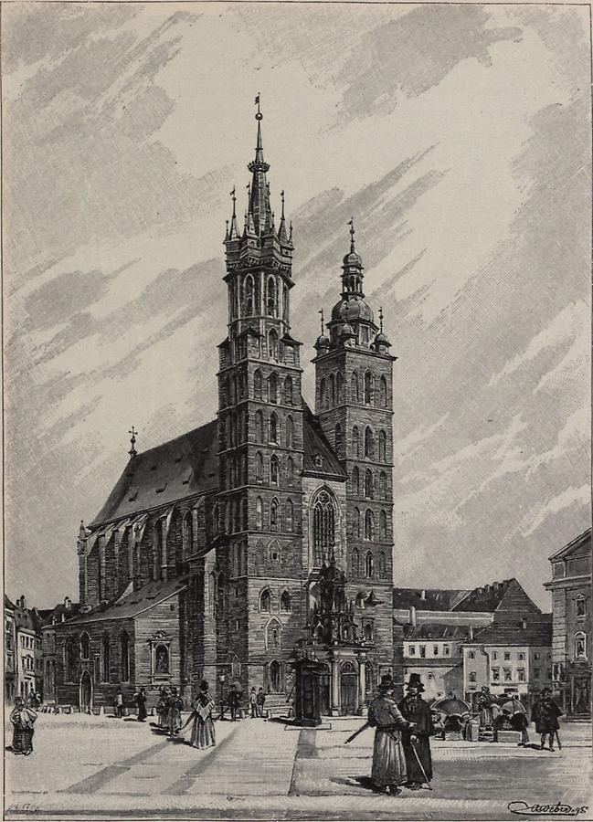 Illustration Marienkirche in Krakau (1)
