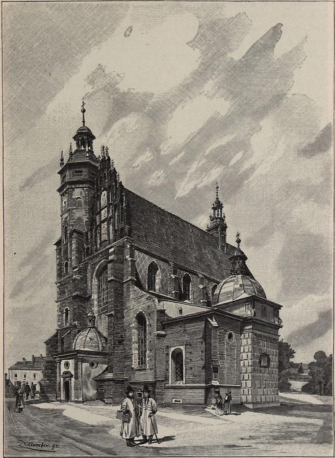 Illustration Fronleichnamskirche in Krakau