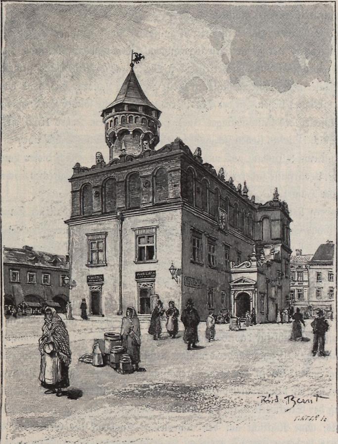 Illustration Altes Rathaus in Tarnow