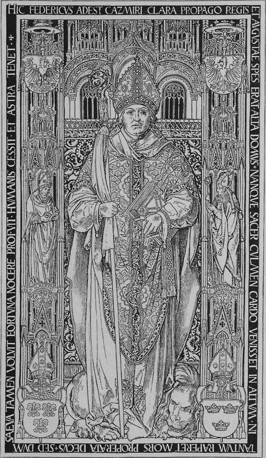 Illustration Grabmal Kardinal Friedrich (1)
