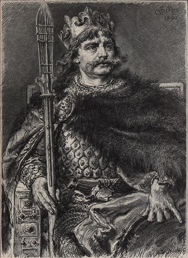 Illustration Polens Könige und Herrscher