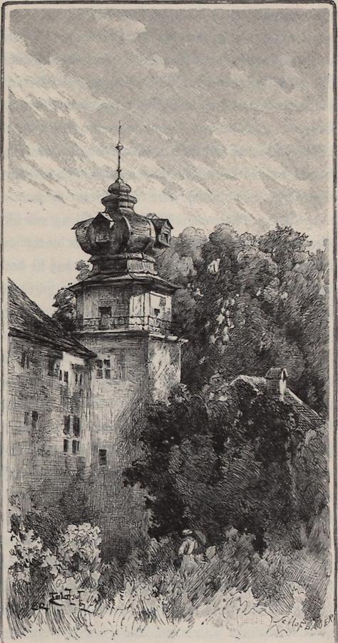 Illustration Schloss Lancut (Landshut)
