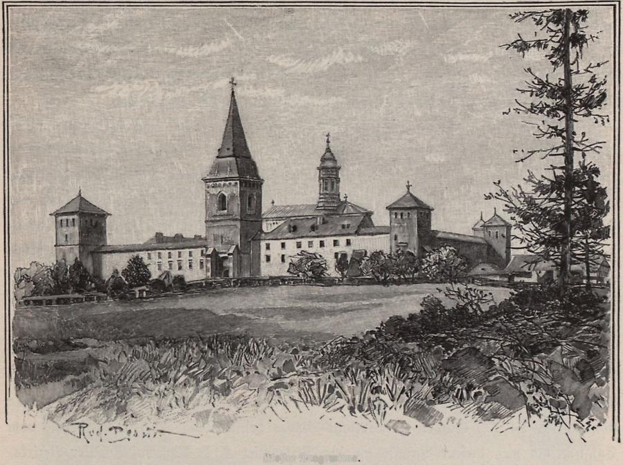 Illustration Kloster Dragomirna