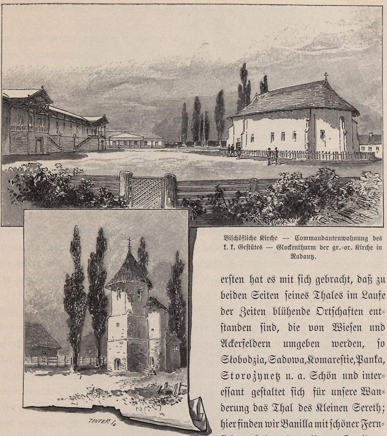 Illustration Bischöfliche Kirche in Radautz