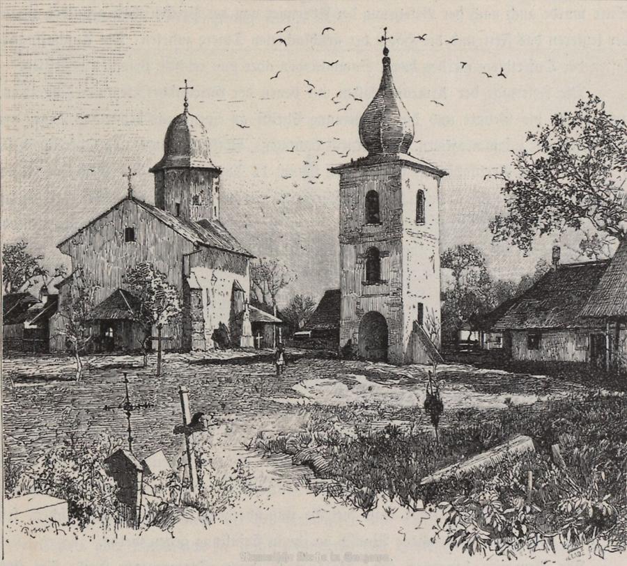 Illustration Armenische Kirche in Suczawa