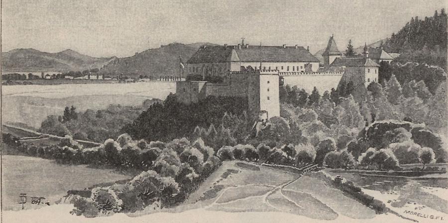 Illustration Schloss zu Vegles