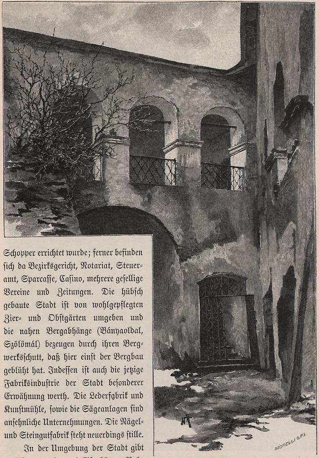 Illustration Burghof zu Kraßnahorka