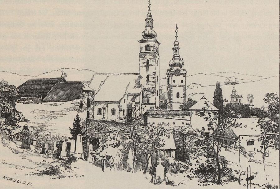Illustration Pfarrkirche zu Neusohl