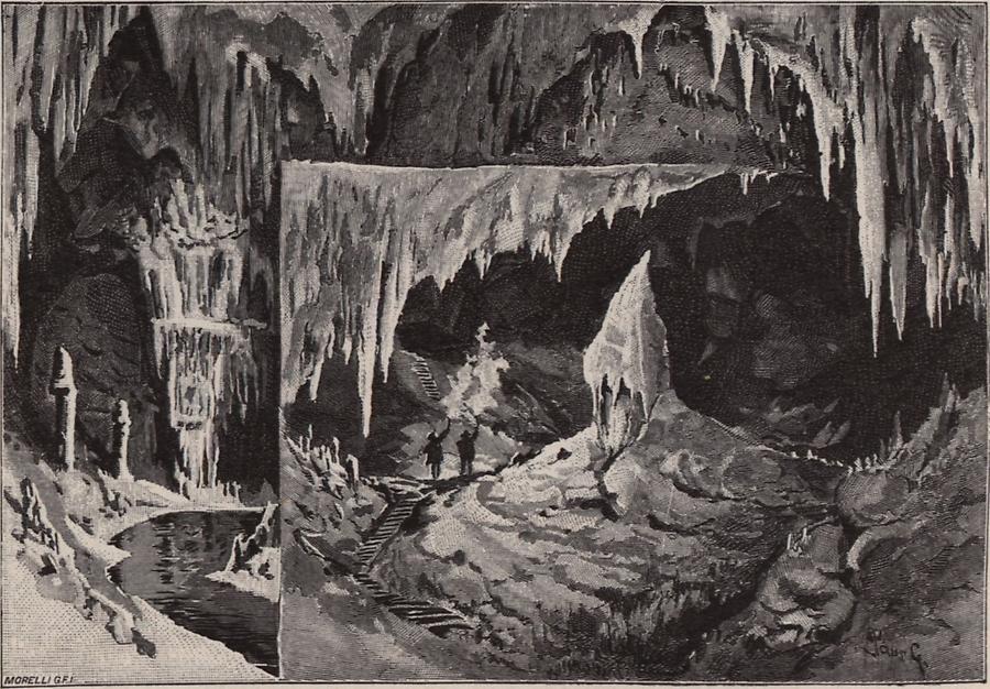 Illustration Tropfsteinhöhle