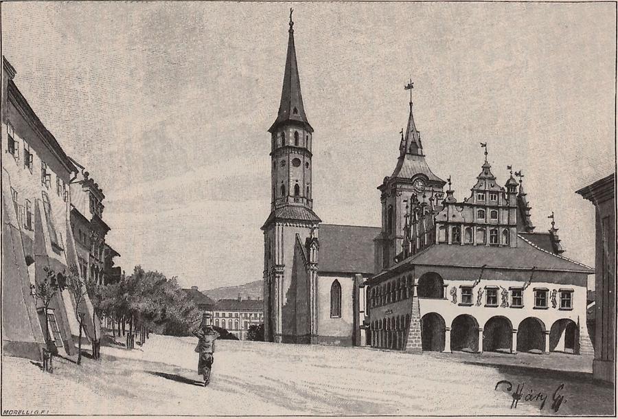 Illustration Leutschau Pfarrkirche