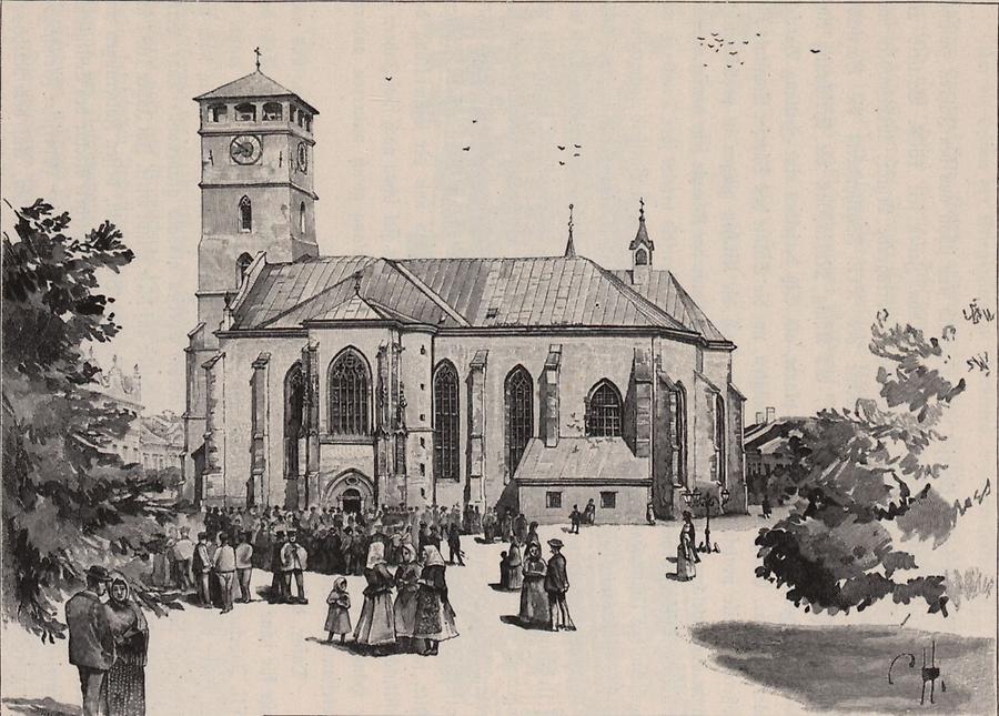 Illustration Domkirche zu Eperjes