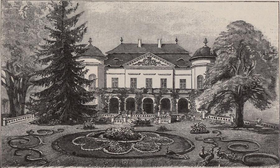 Illustration Schloss zu Nagy-Mihaly