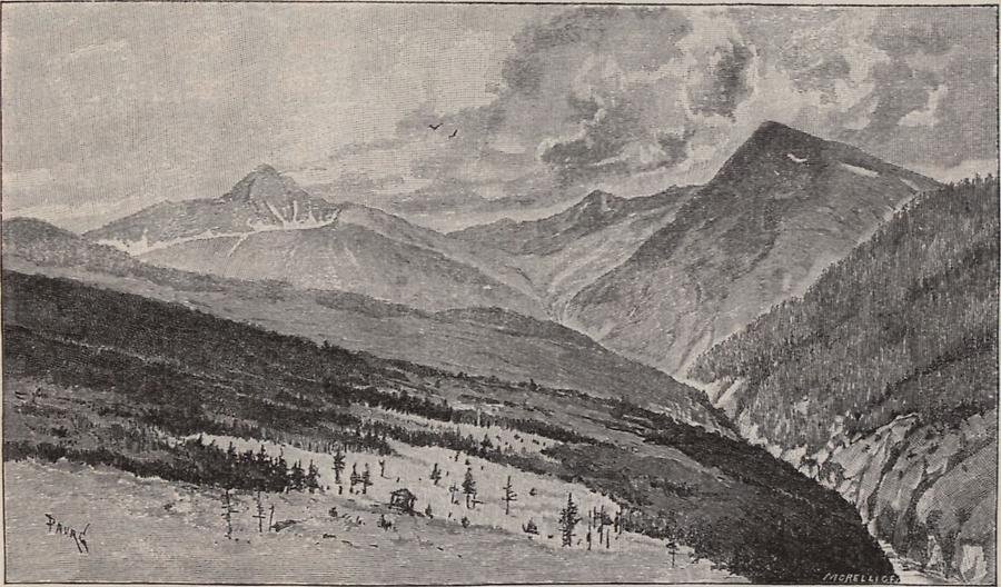 Illustration Alpen Pietroß und Hoverla