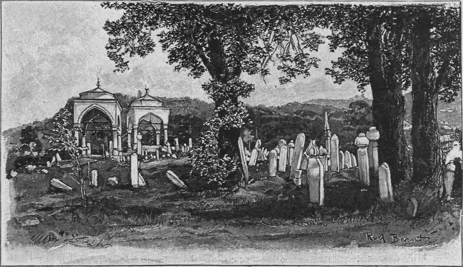 Illustration Friedhof in Sarajevo