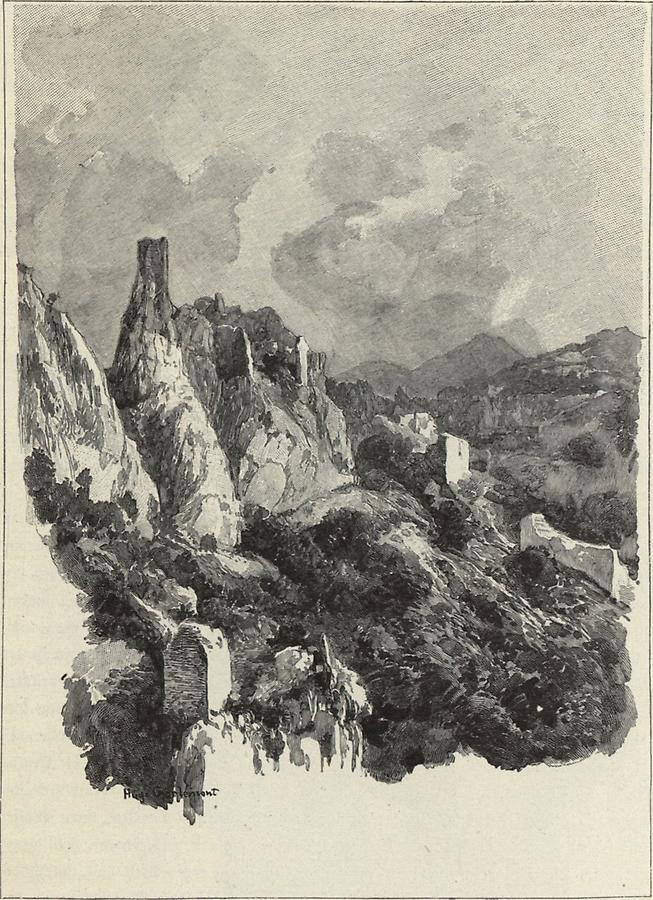 Illustration Burg Samobor