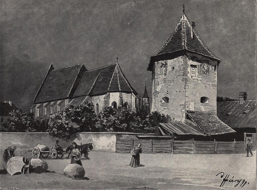 Illustration Bethlenbastion in Klausenburg