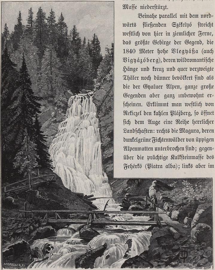 Illustration Wasserfall von Rekiezel