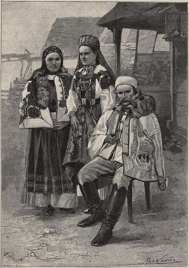 Illustration Toroczkoer Volkstracht