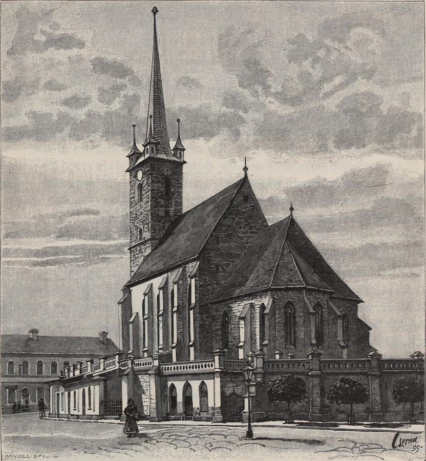 Illustration Reformierte Kirche in Dees