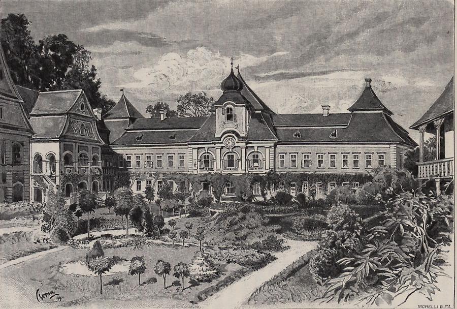 Illustration Schloss von Görgeny-Szent-Imre