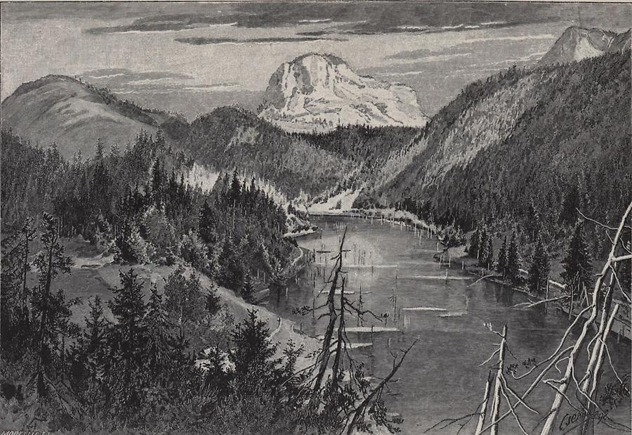 Illustration Kis-Bekaser Pass