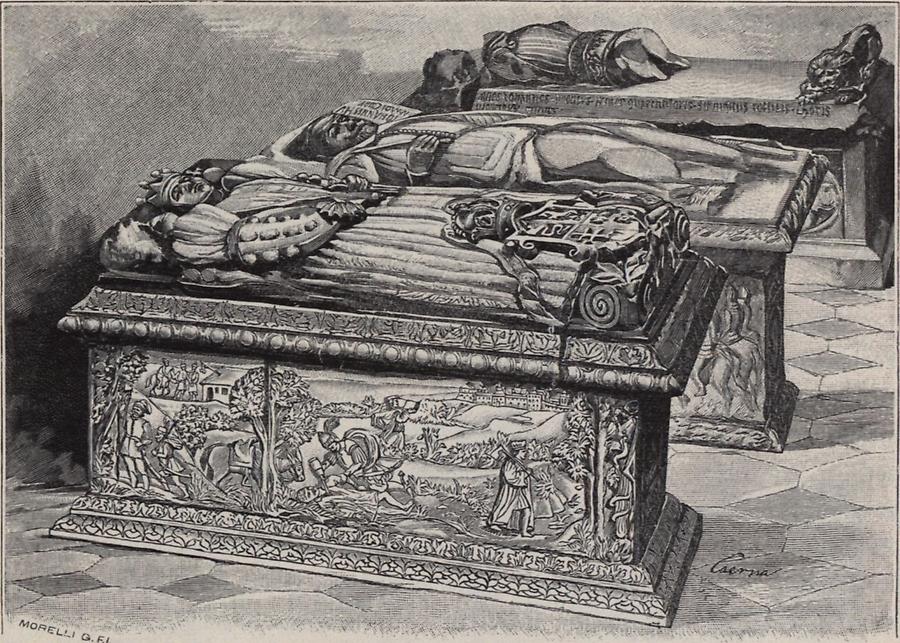 Illustration Sarkophag Johannes Hunyady