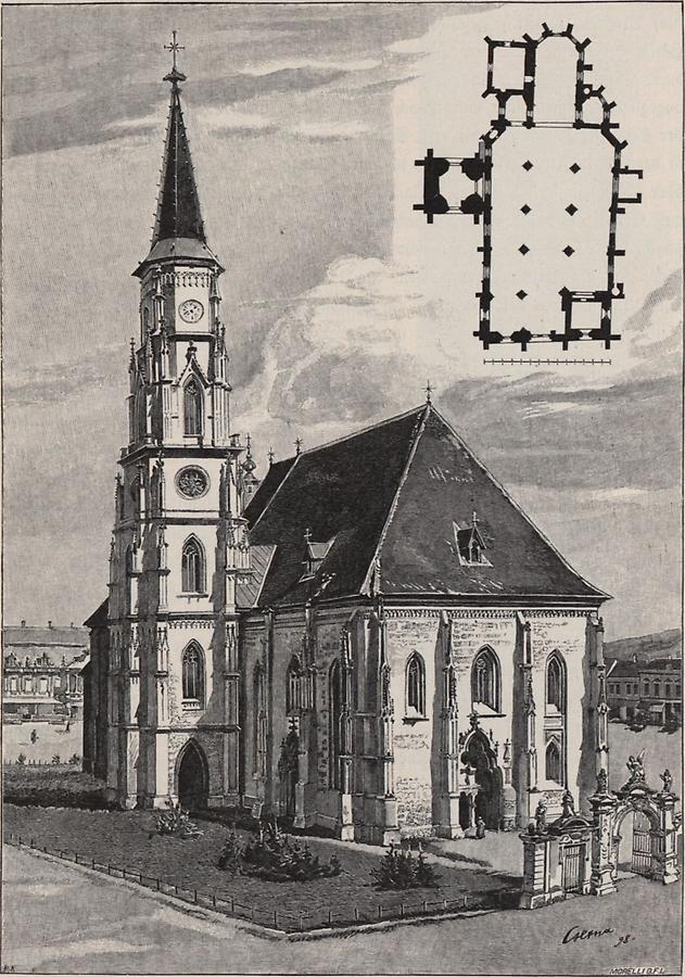 Illustration St. Michaelskirche zu Klausenburg (1)