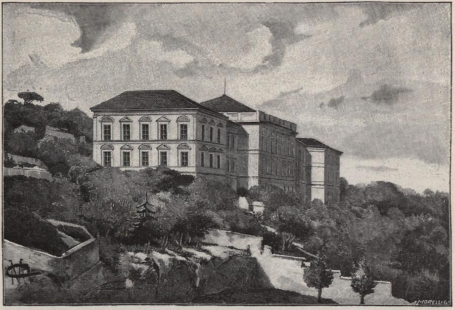 Illustration Gymnasium in Susak