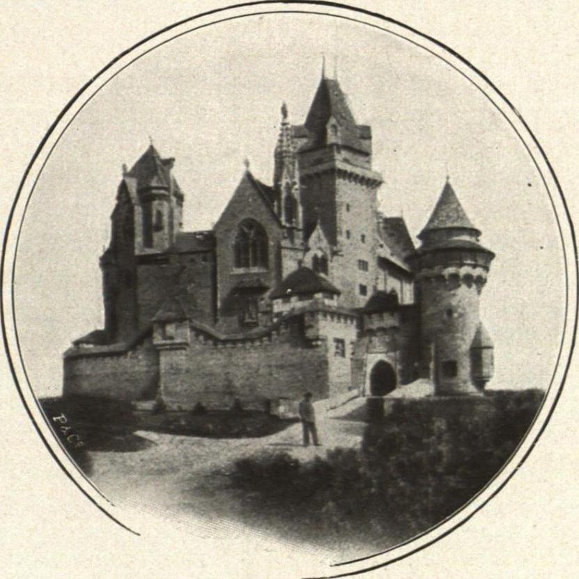 Illustration Burg Kreuzenstein bei Korneuburg