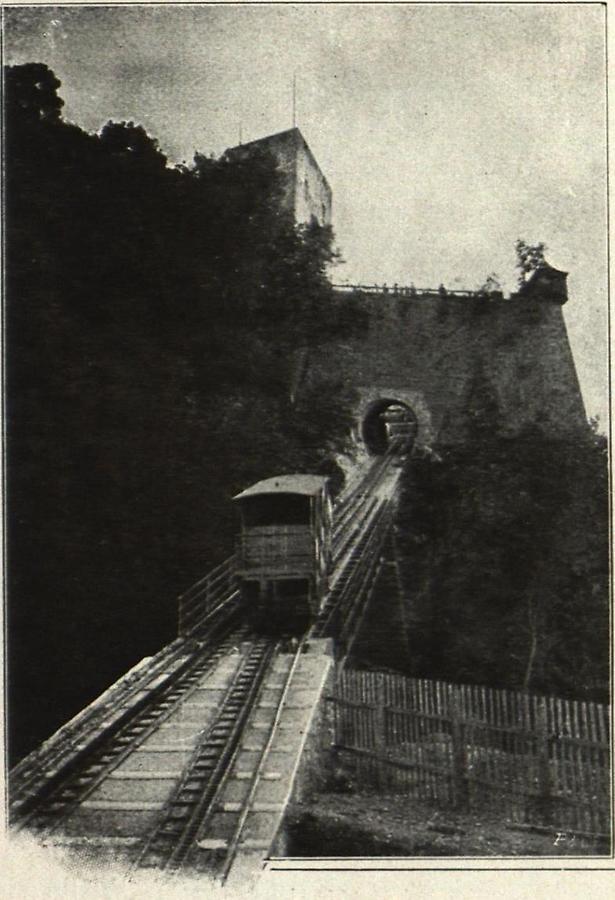 Illustration Die Festungsbahn in Salzburg