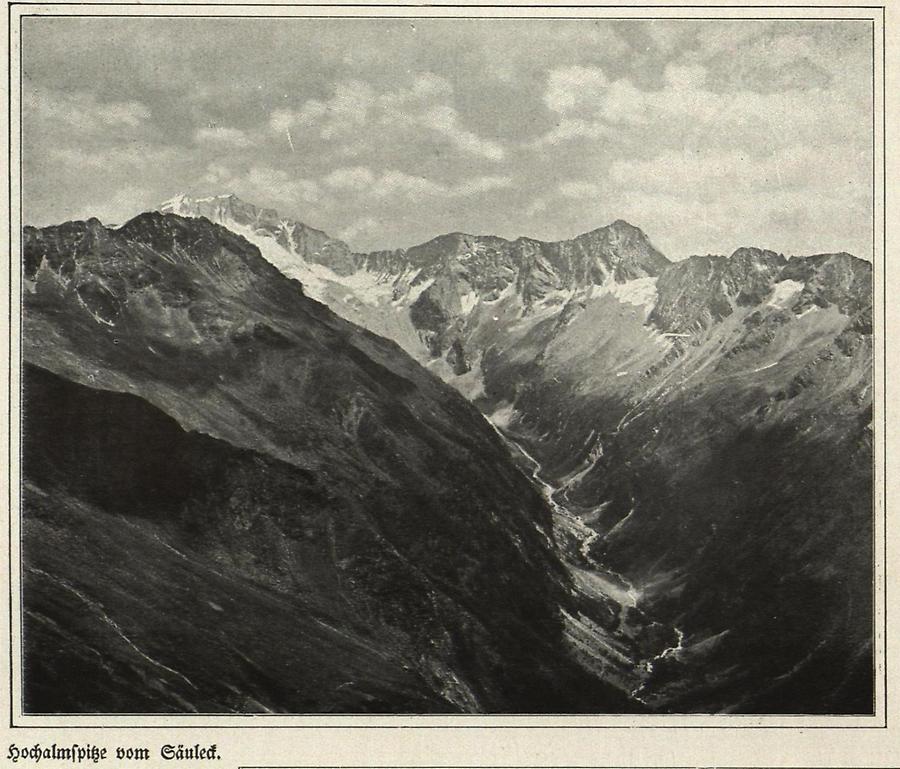 Illustration Hochalmspitze vom Säuleck