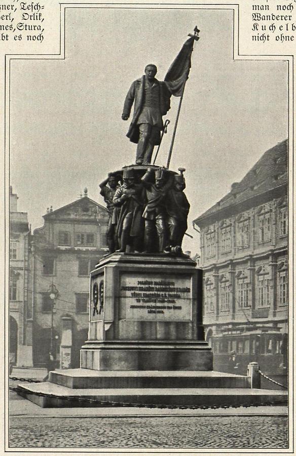 Illustration Prag: Radetzky-Denkmal