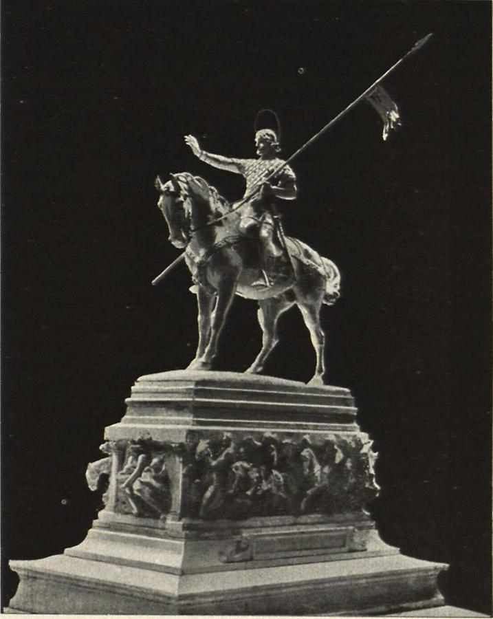 Illustration Prag: Standbild Wenzels des Heiligen auf dem Hradschin