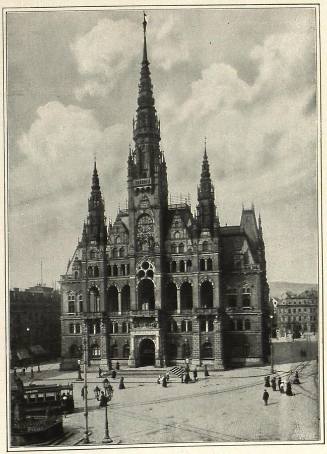 Illustration Reichenberg: Rathaus