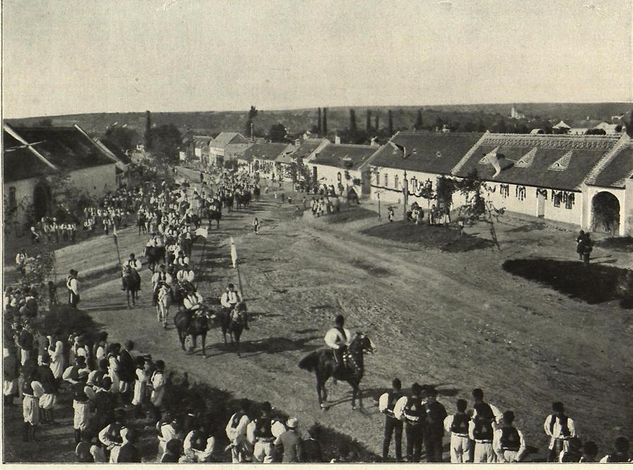 Illustration Slowakisches Bauernbanderium (Südöstliches Mähren)