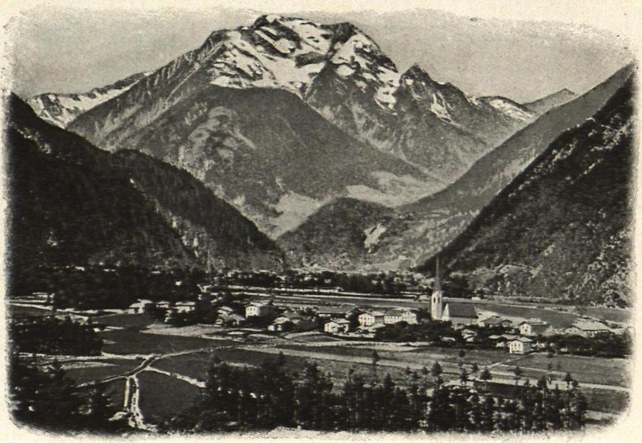 Illustration Mayrhofen am Ziller