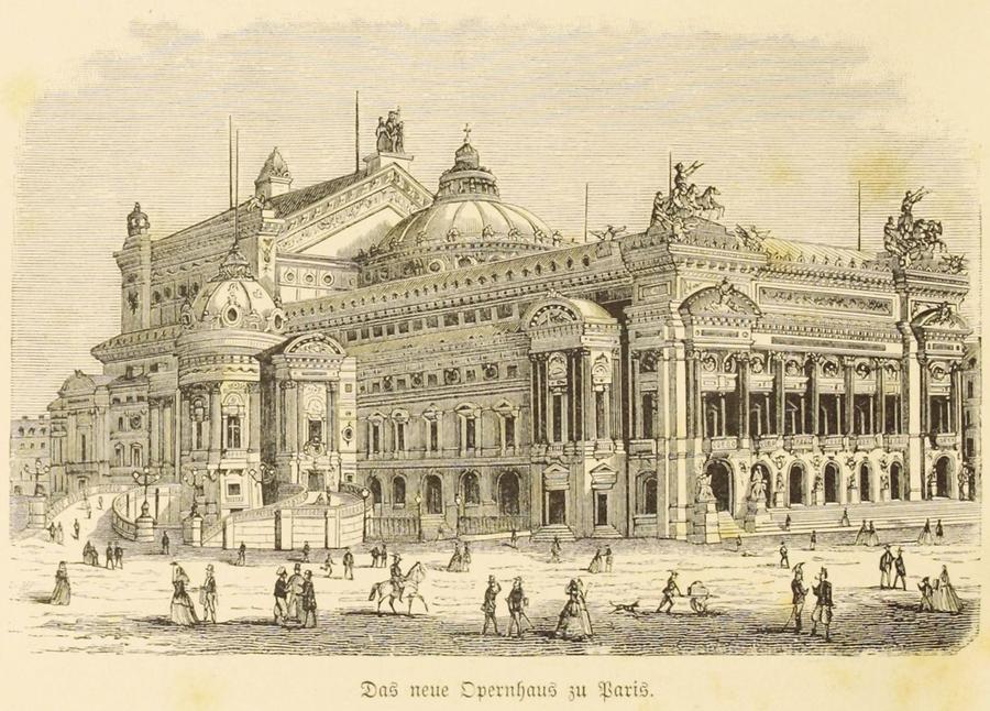 Illustration Das neue Opernhaus zu Paris