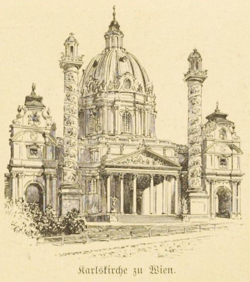Illustration Karlskirche zu Wien