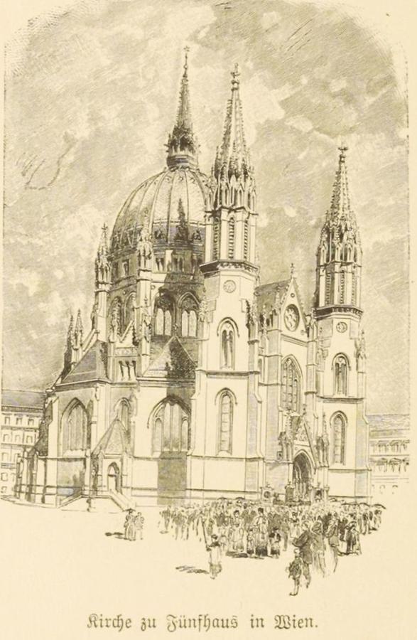Illustration Kirche zu Fünfhaus in Wien