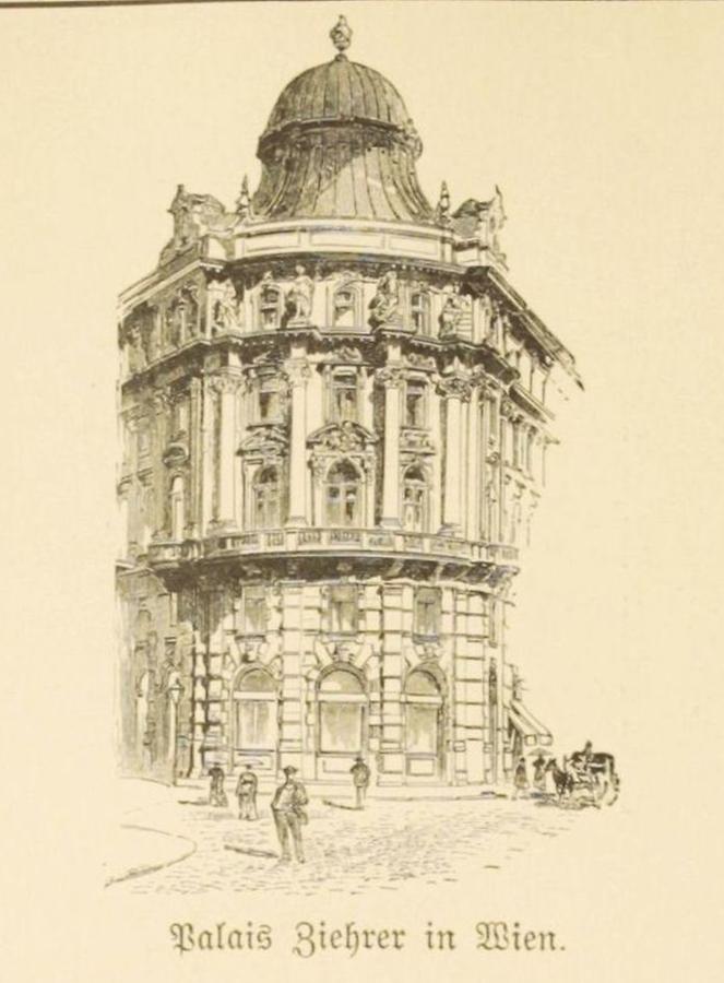 Illustration Palais Ziehrer in Wien