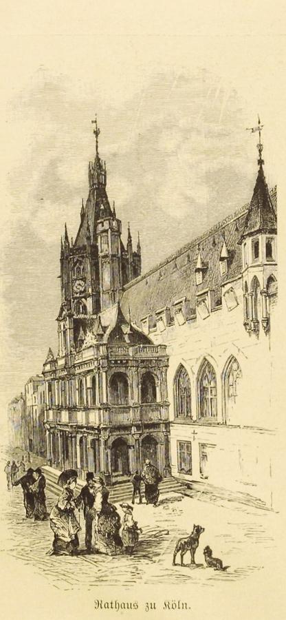 Illustration Rathaus zu Köln